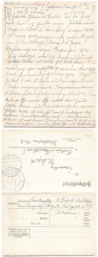 Feldpostbrief - (f2704),