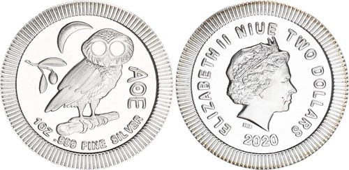 Niue dollar 1oz - 2, silber