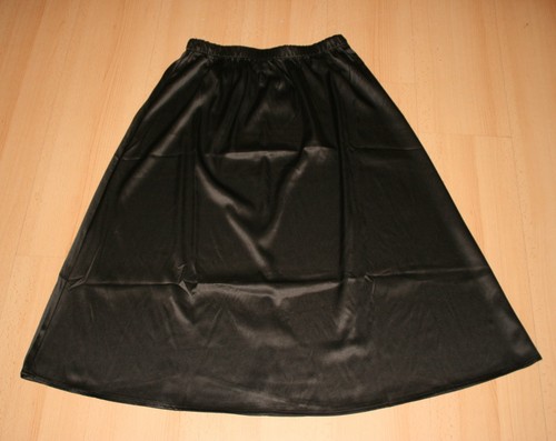 Satin rock schwarz neu - satin,