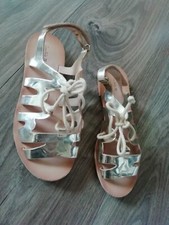 Mädchen Gladiatoren Sandalen Zara Wie Neu Gold 30 