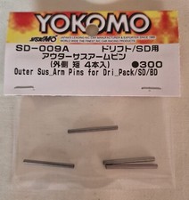 Yokomo Outer Suspention Arm Pin für SD / BD / Drift Package, SD-009A, NEU