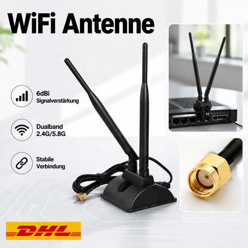 Hochwertige 8g 6dbi - 2,4g/5,8g,