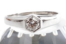 Solitär Brillant Diamant Ring