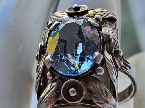 Silber ring handarbeit großer - ring,