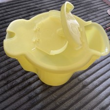 Tupperware*Retro Zuckerdose*Für Streu-& Würfelzucker*gelb