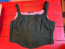 Tramontana Damen Trachtenweste Gr. 40 grün Laiberl, Mieder, Gilet, Schurwolle