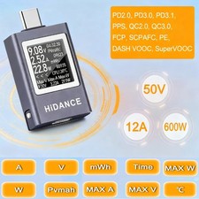 USB C Tester Meter Messgerät
