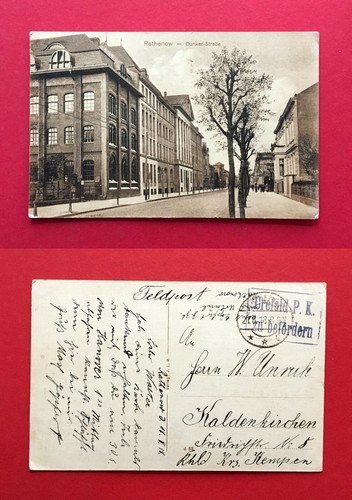 Rathenow 1918 blick die - 1918, in