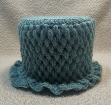 Klopapiermütze gehäkelt