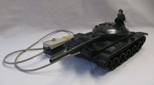 seltener DDR Spielzeugpanzer mit Fernsteuerung "T 62" von Anker (140824)