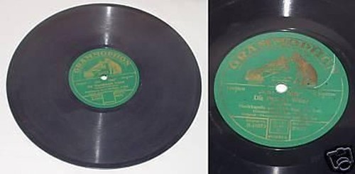 Schellack platte musikkapelle - schellack, "musikkapelle