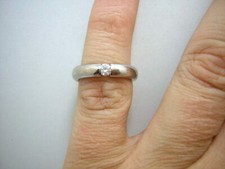 BRILLANT SOLITÄR RING 585/000 WEISSGOLD SONDERPREIS LUXUS PUR 015CT GR05 T624