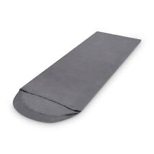 Fleeceinlett Mivall Decke Hüttenschlafsack Innenschlafsack grau 225 x 78 cm
