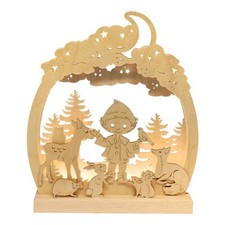 LED Schwibbogen Holzdesign