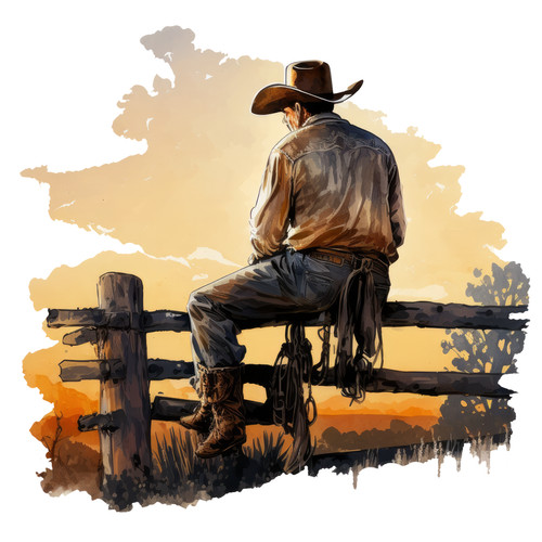 Autoaufkleber sticker western - sticker,