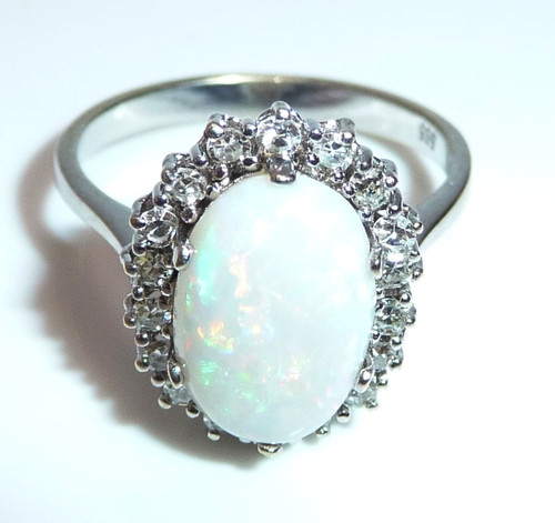 Ring 585 weißgold 00ct - 585,