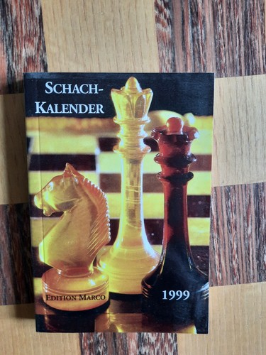 Schachkalender 1999 edition - schachkalender,