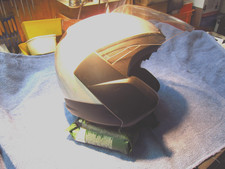 BMW Systemhelm 5   gebraucht     Umbau Jethelm Ersatzvisier  Größe 62/63