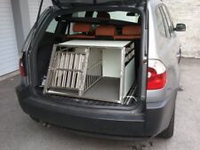Hundetransportbox Hundebox DOPPELBOX XXL mit Gitter-Separation (CA-XXL-SEP)