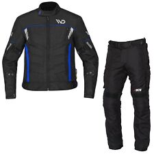Motorradkombi Biker Motorrad Textil Kombi wasserdichte Jacke und Hose Neu