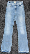 Tally Weijl ღღ High Waist Bootcut Jeans Gr. 34 ღღ hellblau ღღ w.NEU L