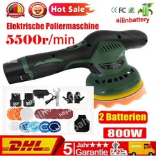 12V Akku Profi Poliermaschine