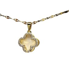 Halskette Leaf wasserfest