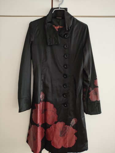 Desigual damen mantel schwarz - desigual,