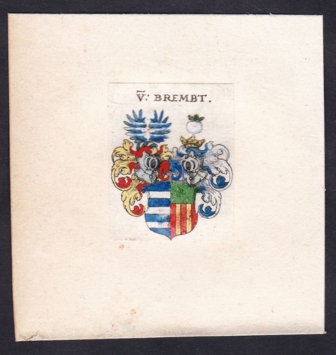 Brempt bremt wappen coat - brempt,