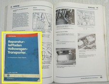 Reparaturleitfaden VW T3 Transporter Werkstatthandbuch 2,1l Einspritzmotor ab 85