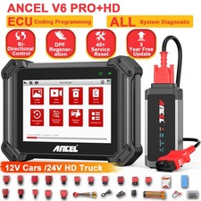 ANCEL V6 PRO+HD Profi Diesel Truck KFZ OBD2 Diagnosegerät für 12V 24V Iveco LKW