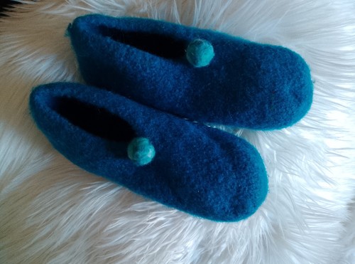Damen filz hausschuhe - damen, filz-hausschuhe
