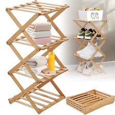 Schuhregal Bambus Holz