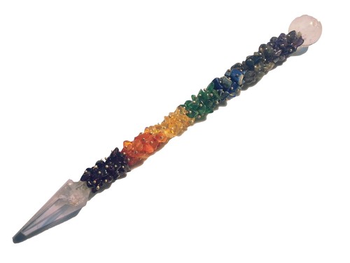 Chakra energiestab mit - 7,