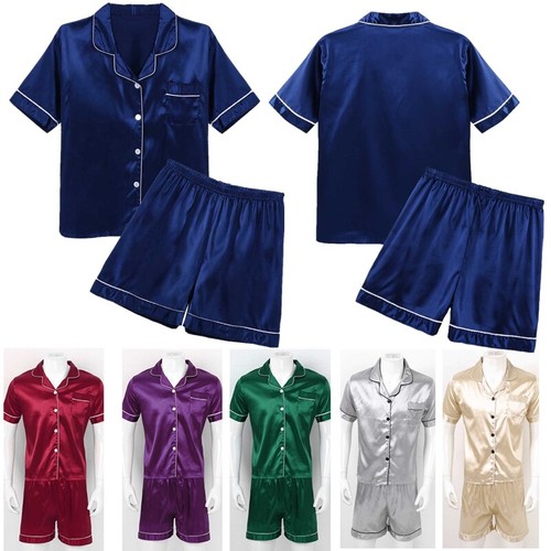 Ranrann herren satin pyjama - de,