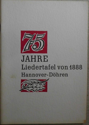 Noten festschrift zum 75 - festschrift,