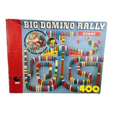 BIG Domino Rally - 400 Dominosteine + Start Auffahrt Abfahrt Brücke 90er