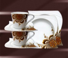 Kombiservice Chardon, braun