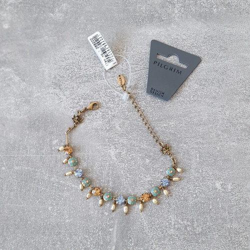 Pilger armband emaille strass - pilger,