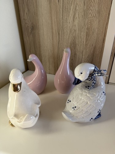 Porzellan keramik enten - 4x,