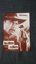 1 x western filmprogramm--von mann zu mann---
