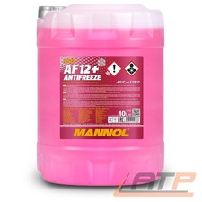 MANNOL 10 L LITER ANTIFREEZE AF12+ (-40) LONGLIFE KÜHLERFROSTSCHUTZMITTEL ROT