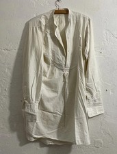 2.WK Wehrmacht Hemd Weiß für Offizier Pappknöpfe Uniform Original 1938 WW2