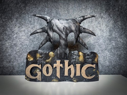 Gothic actionfigur nerd geek - actionfigur,