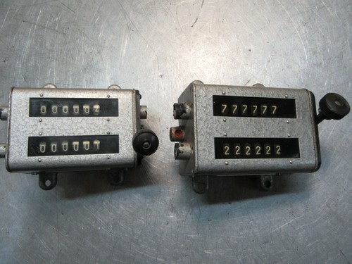 Mechanisches zählwerk 212 - zählwerk, /