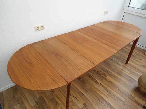 Tisch kulissentisch teak - kulissentisch,
