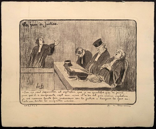 Daumier honore les gens - honore,, de
