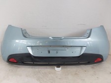 Stoßfänger hinten Stoßstange Heckstoßstange 3 türer hellblau Mazda 2 DE