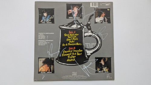 Tankard autogramme signed - tankard,