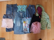 XXL Paket 10 Teile Kinderkleidung Mädchen 104-110 Jeans von Esprit
